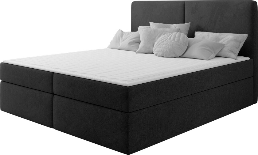 Garris Sengpakke Kontinentalseng 140x200 cm - Svart