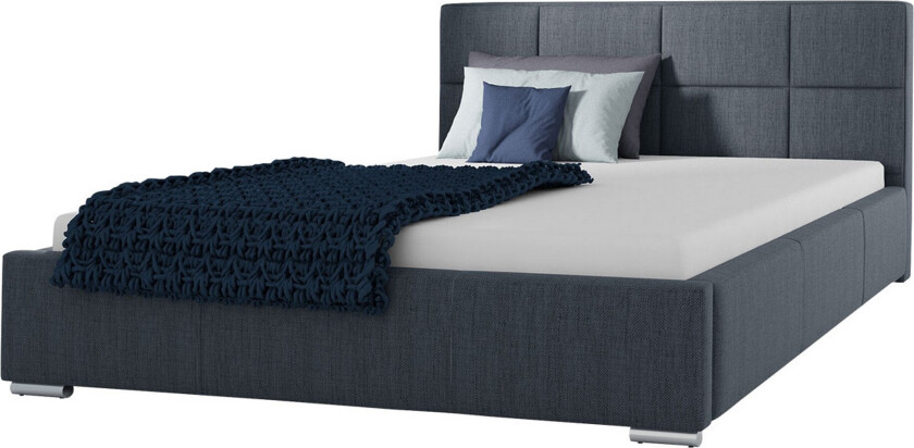 Sirdal Sengeramme 180x200 cm - Grå