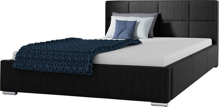 Sirdal Sengeramme 140x200 cm - Svart