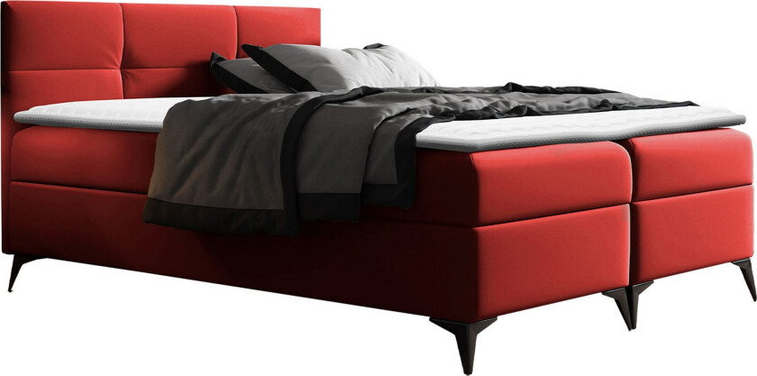 Leckersbo Sengpakke Kontinentalseng 140x200 cm - Rød