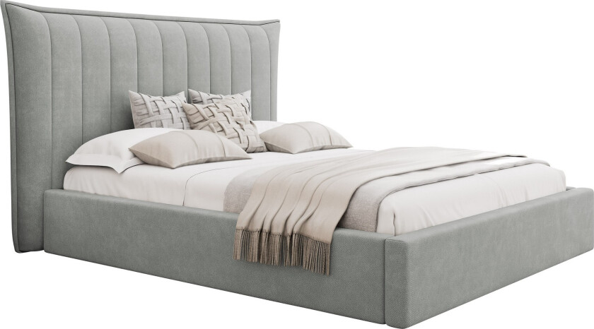 Garson Sengeramme 140x200 cm - Lys grå