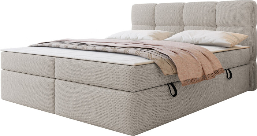 Leckersbo Sengpakke Kontinentalseng 140x200 cm - Beige