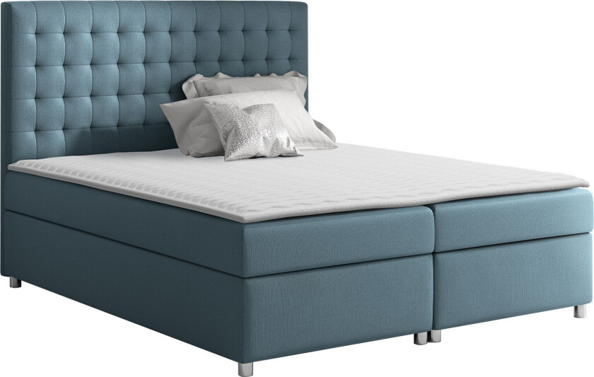 Asti Sengpakke Kontinentalseng 160x200 cm - Blå