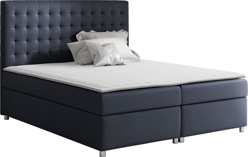 Asti Sengpakke Kontinentalseng 140x200 cm - Mørk grå