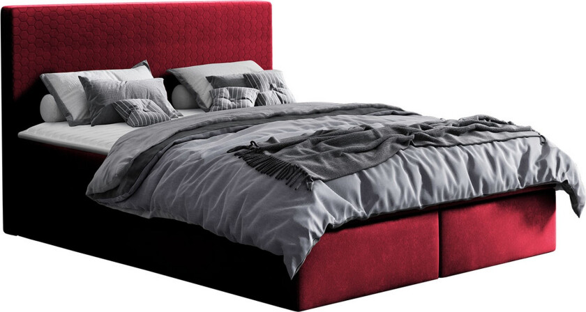 Laargard / Cosmo Sengpakke Kontinentalseng 200x200 cm - Rød