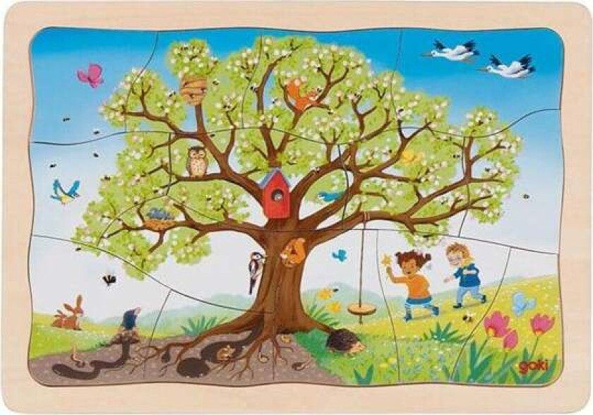 Wooden Jigsaw Puzzle My Apple Tree 32 pcs. Tre
