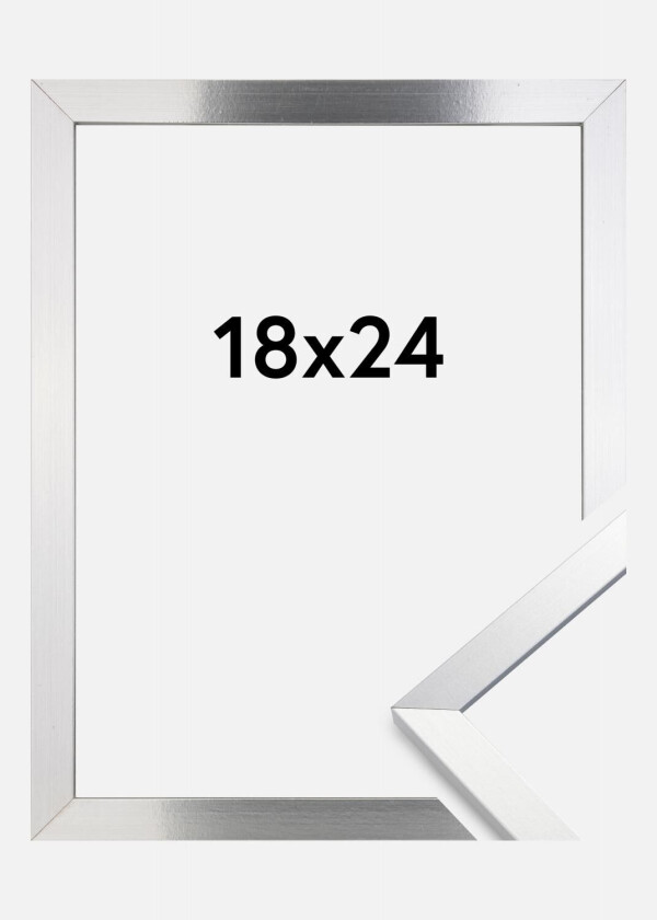 Ramme Trendy Sølv 18x24 Cm
