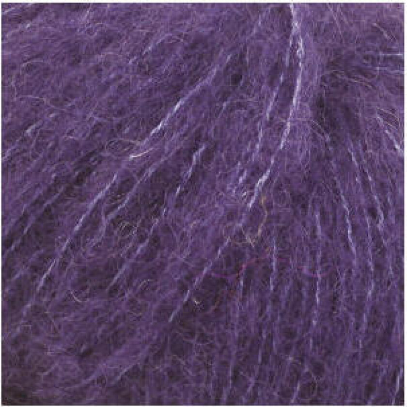 Brushed alpaca silk 10Fiolett garn UTGÅR