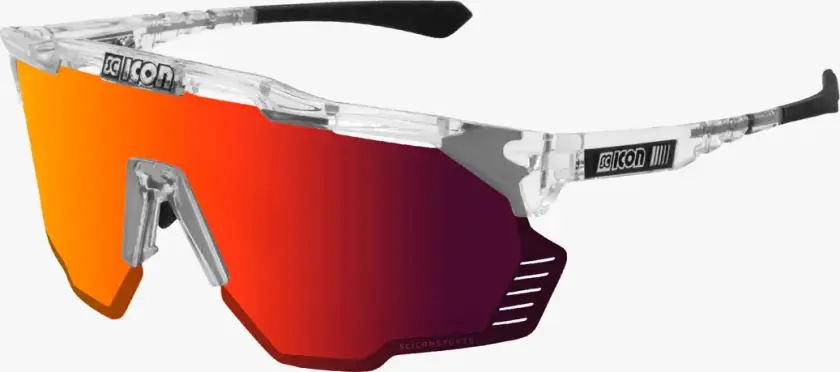 Aeroshade Kunken Crystal/ Multimirror Rød