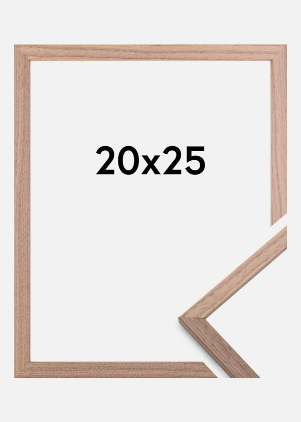 Ramme Edsbyn Lys Valnøtt 20x25 Cm