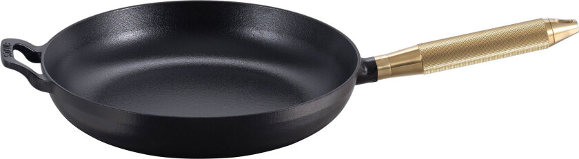 Buster+Punch stekepanne rund 28 cm, messinghåndtak