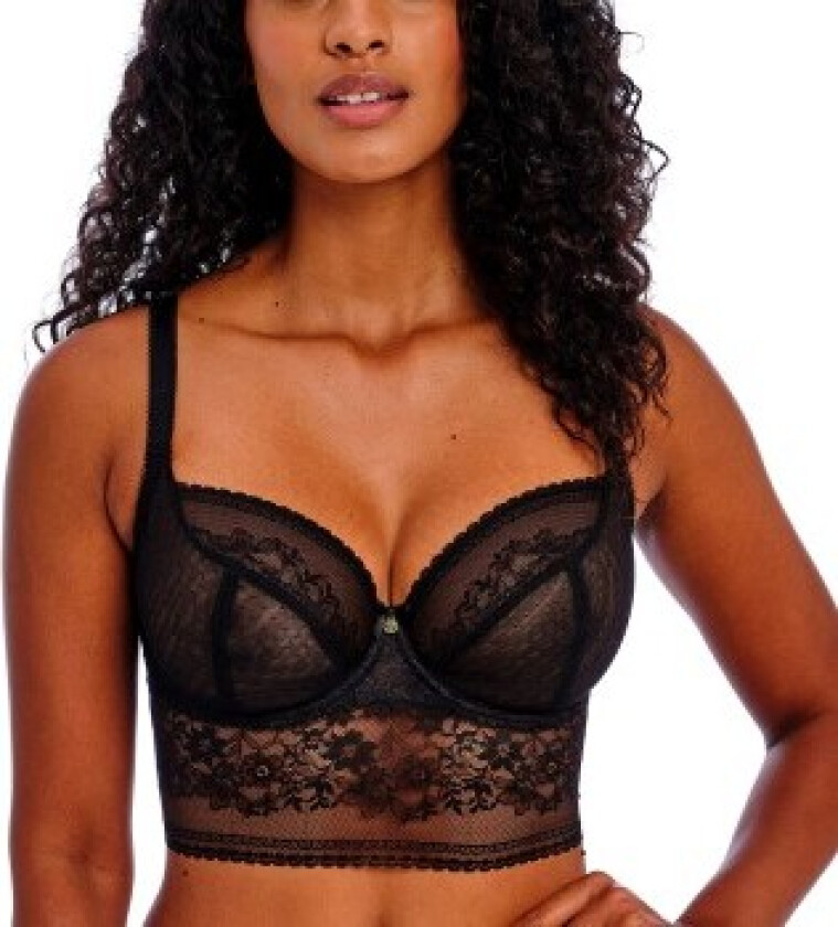 BH Sydnie Underwired Longline Bra Svart D 65 Dame