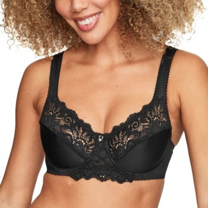 BH Support Wire Bra Svart G 90 Dame