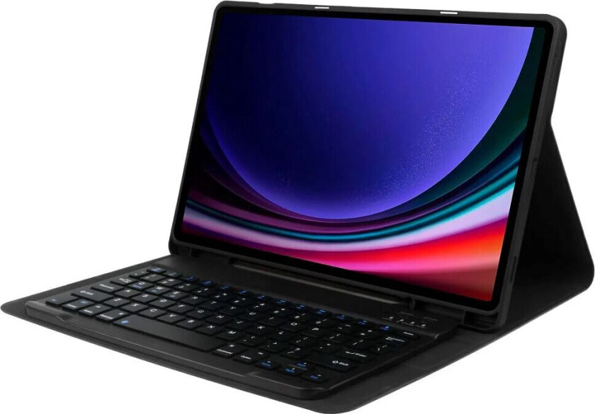 Tech-Protect Tech Protect Samsung Galaxy Tab S9+ / S10+ 12.4 Penn + Tastaturdeksel - Svart