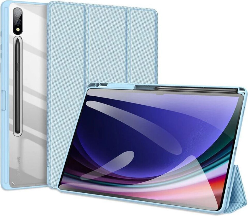Samsung Galaxy Tab S10 Plus DUX DUCIS TOBY Series - Støtsikkert Flipdeksel - Blå