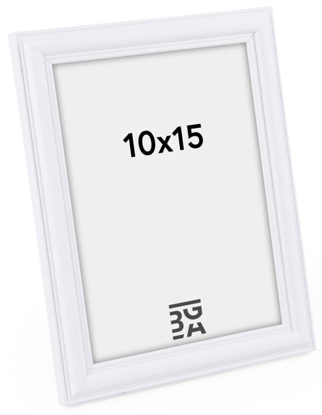 Focus Ramme Tango Wood Hvit - 10x15 Cm