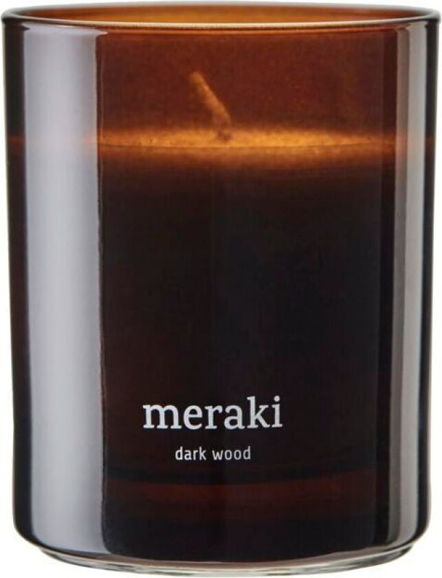 Bilde av duftlys, 35 timer Dark wood