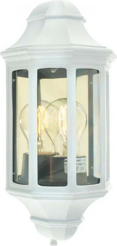 Genova mini 175 vegglampe - Hvit