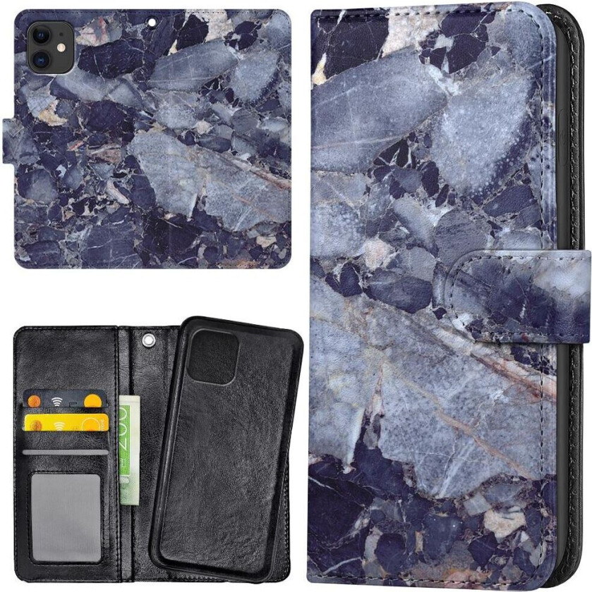 iPhone 11 - Lommebok Deksel Marmor