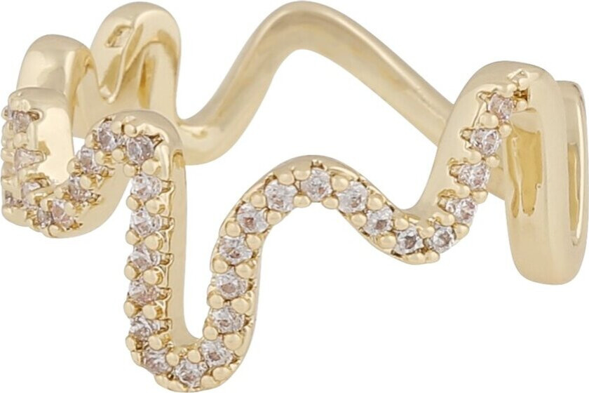 Snö Of Sweden Mayfair Irregular Ring Gold/Clear L