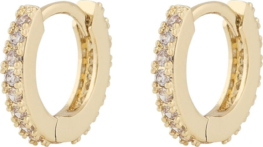 Snö Of Sweden Mayfair Small Ring Earring Gold/Clear