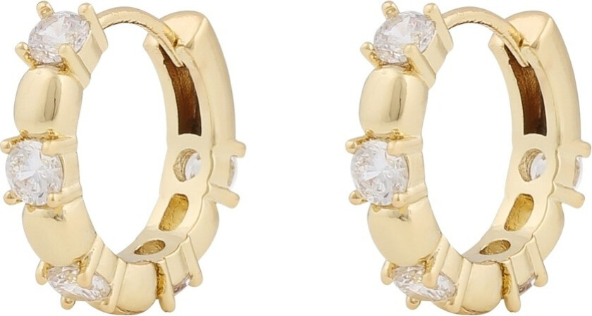 Snö Of Sweden Billie Ring Earring Gold/Clear