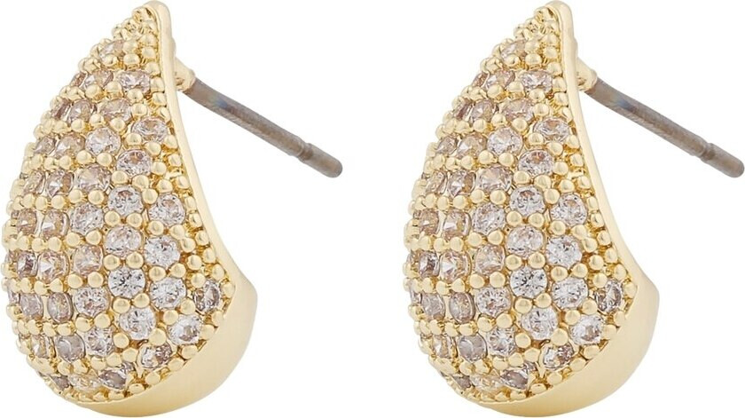 Snö Of Sweden Naomi Drop Earring Gold/Clear