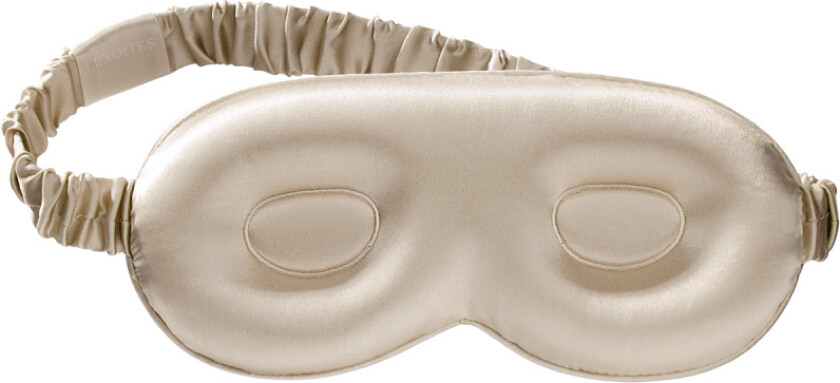 Mulberry Silk Contour Sleep Mask Greige