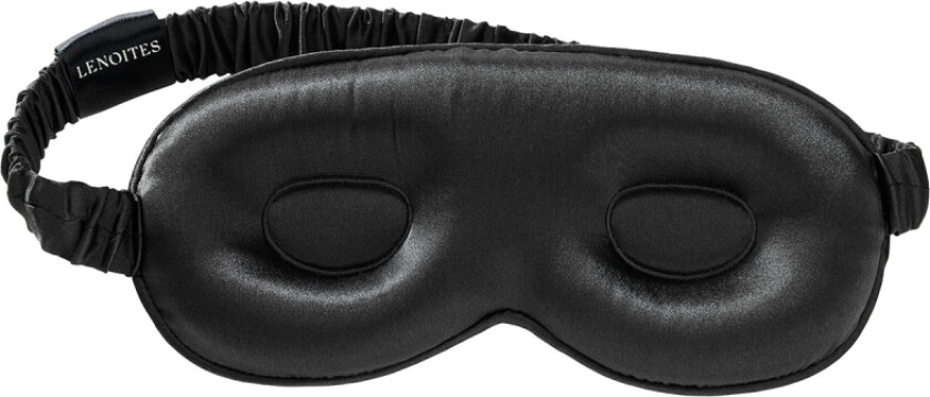 Mulberry Silk Contour Sleep Mask Black