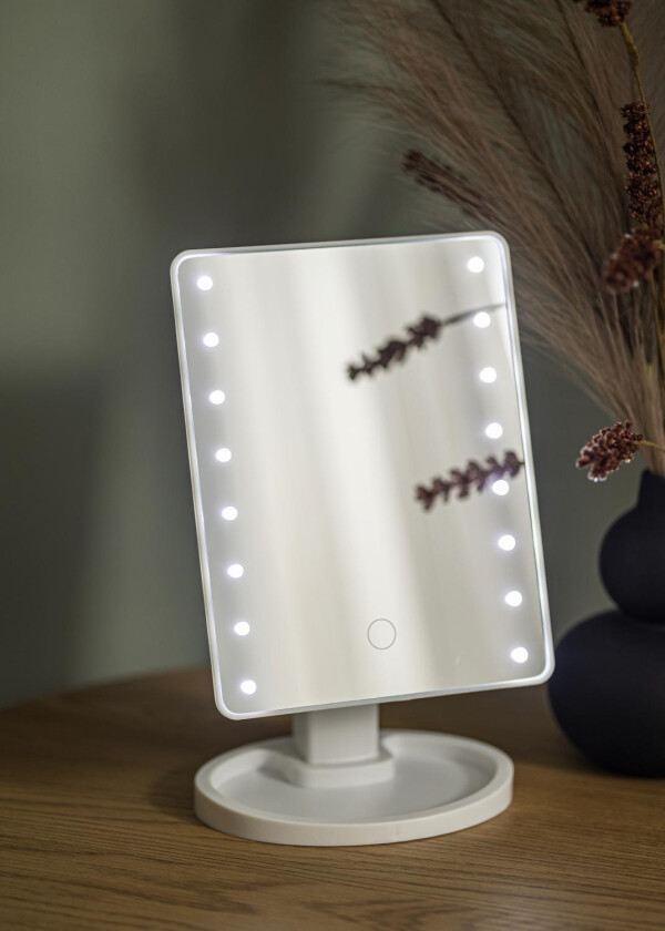 Kaila Sminkespeil Port Hvit 17x22 Cm