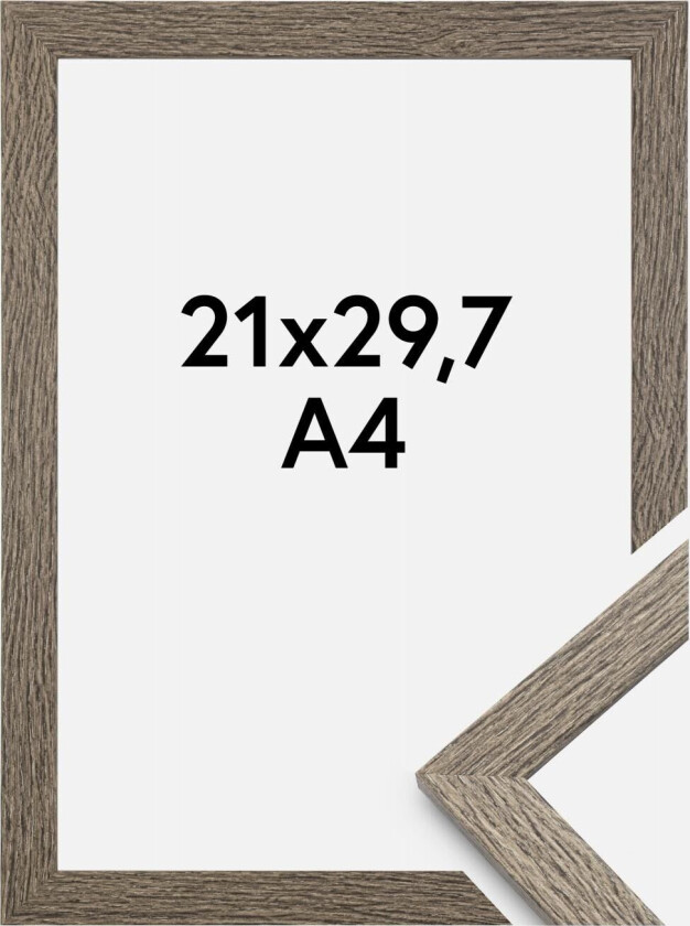Ramme Stilren Dark Grey Oak 21x29,7 Cm (A4)