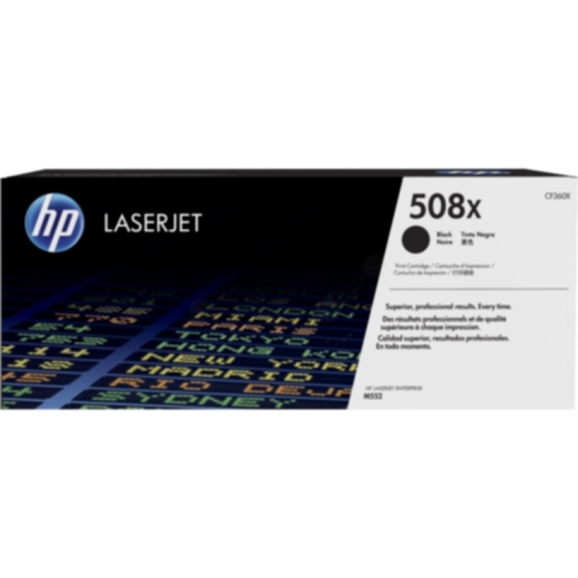 Hp Toner Svart 508x 12.5k - Cf360x