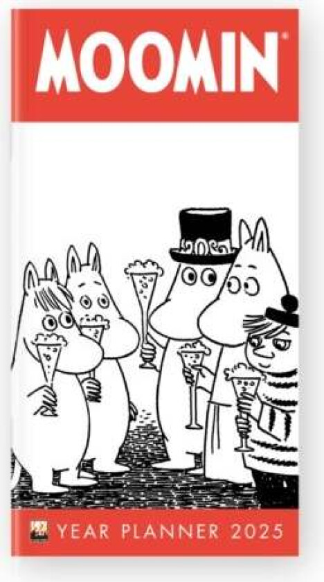 Moomin 2025 Year Planner - Month to View