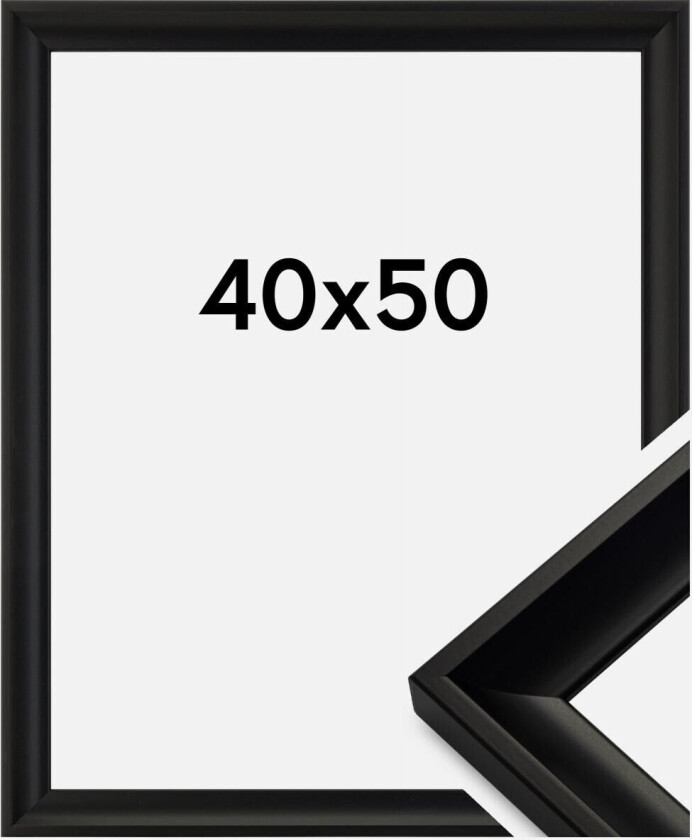Ramme Öjaren Akrylglass Svart 40x50 Cm