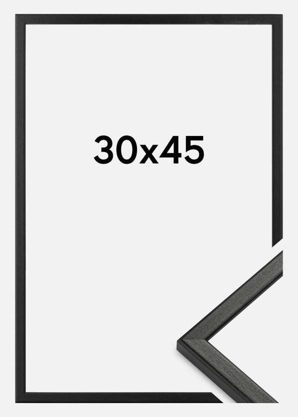 Ramme Kaspar Akrylglass Svart 30x45 Cm