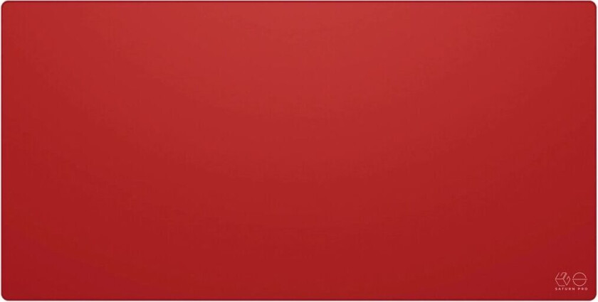 Saturn Pro Gaming Musematte - 2xl - Soft - Rød