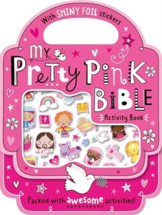 My Pretty Pink Bible Activity Book Packed with awesome activities!