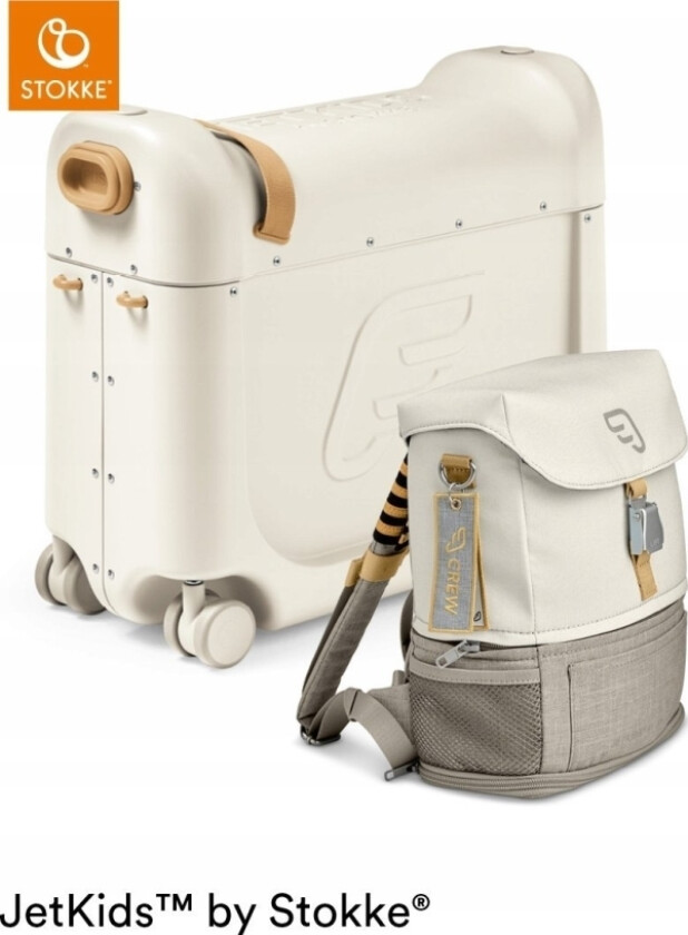 ® Transformable Suitcase And Backpack Jetkids™, White, 570605