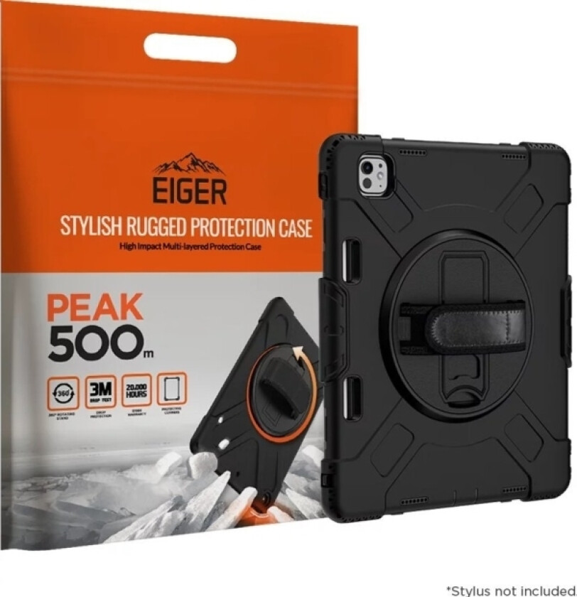 Eiger Peak 500M Deksel Ipad Pro 13'' (2024) Svart