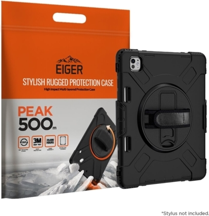 Eiger Peak 500M Deksel Ipad Pro 11'' (2024) Svart