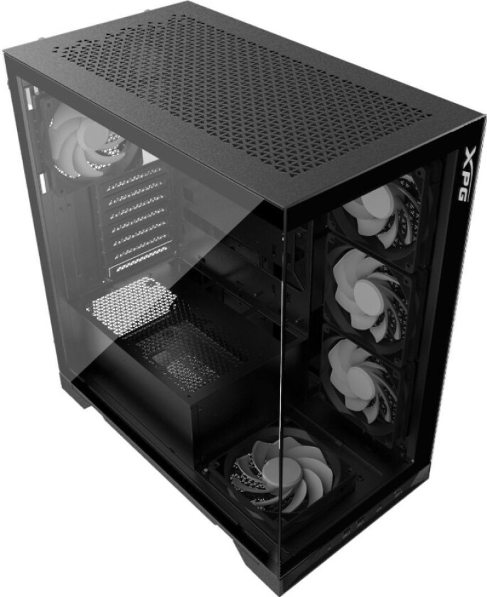 Adata Xpg Invader X Btf Rgb-Deksel Svart (Invaderxbtfmt-Whcww)