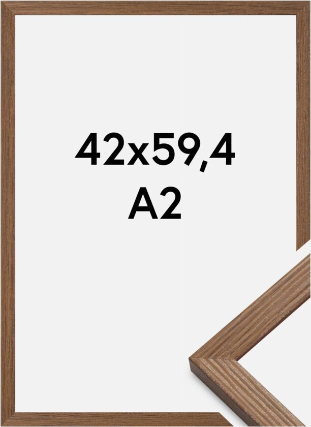 Ramme Fiorito Akrylglass Mørk Eik 42x59,4 Cm (A2)