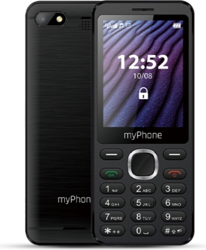 Myphone Maestro 2, Bar/Sperre, Dobbel Sim, 7,11 Cm (2.8"), 0,3 Mp, 1000 Mah, Sort