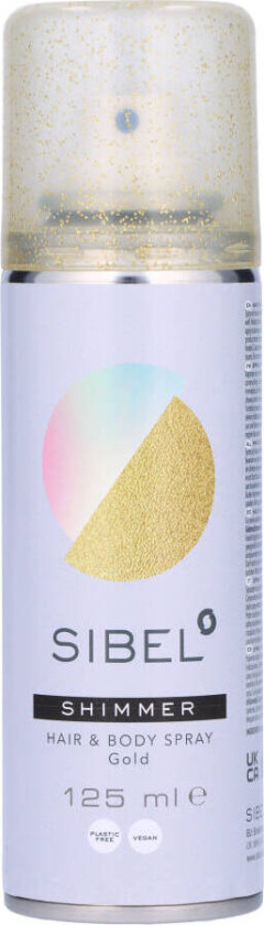 Shimmer Hair & Body Spray Gold 125 ml