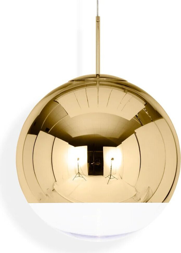 Mirror Ball pendel LED Ø 50 cm Gold