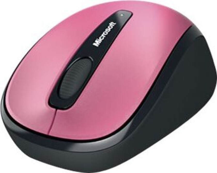 Wireless Mobile Mouse 3500 - Mus - Høyre- Og Venstrehåndet - Optisk - 3 Knapper - Trådløs - 2.4 Ghz - Usb Trådløs Mottaker - Magenta
