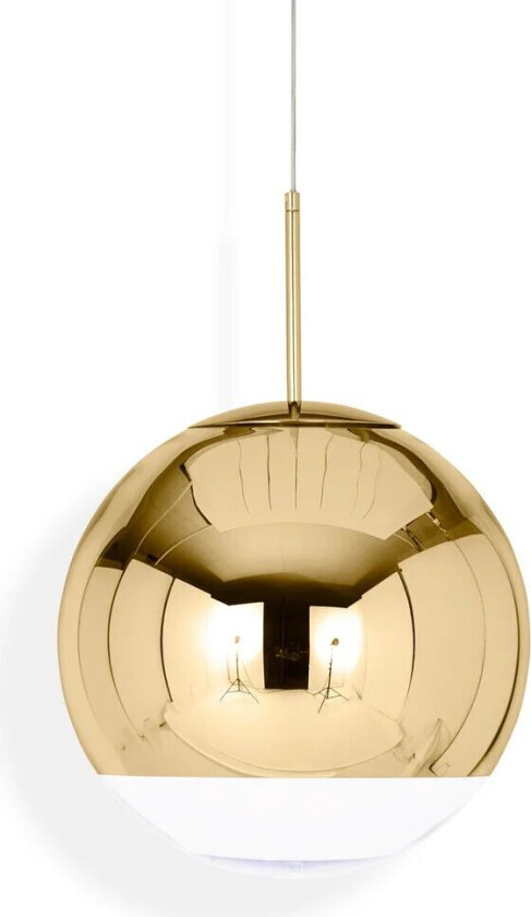 Mirror Ball pendel LED Ø 40 cm Gold