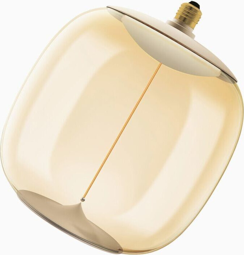 LED-pære Filament E27 Oval DIM Amber 550lm 12W/818