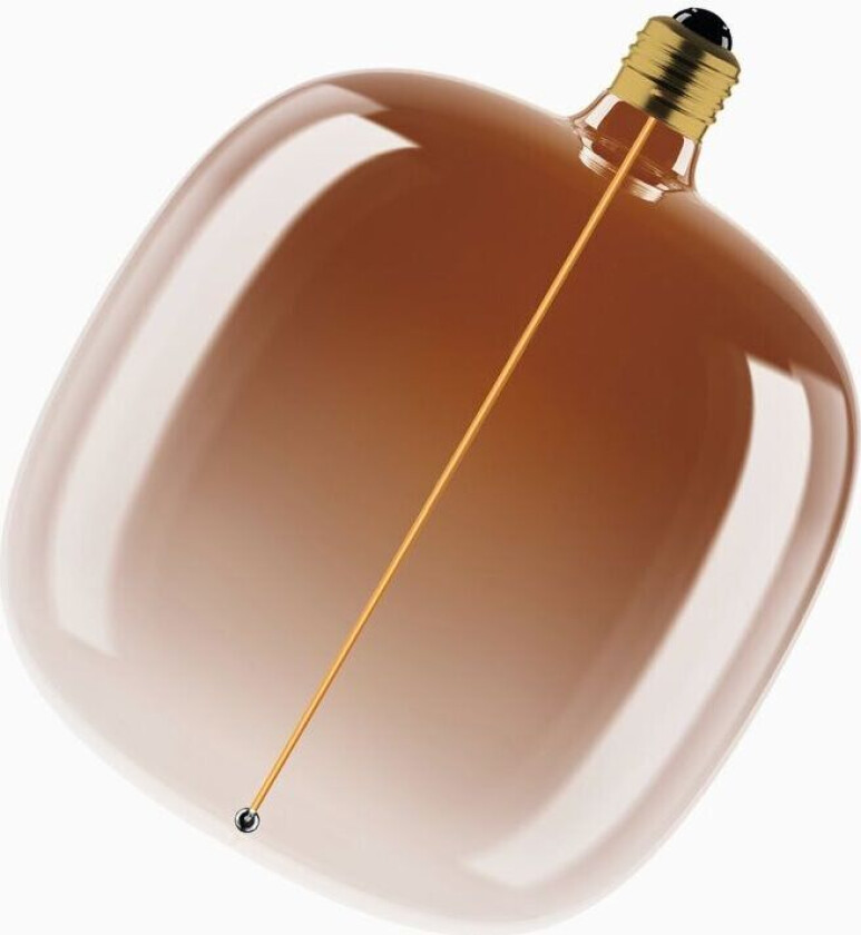 LED-pære Filament E27 Oval DIM Brun 200lm 4,8W/818