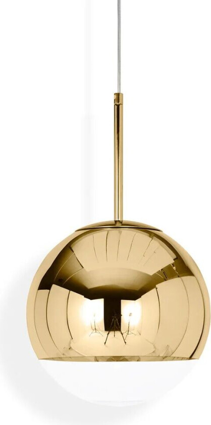 Mirror Ball pendel LED Ø 25 cm Gold